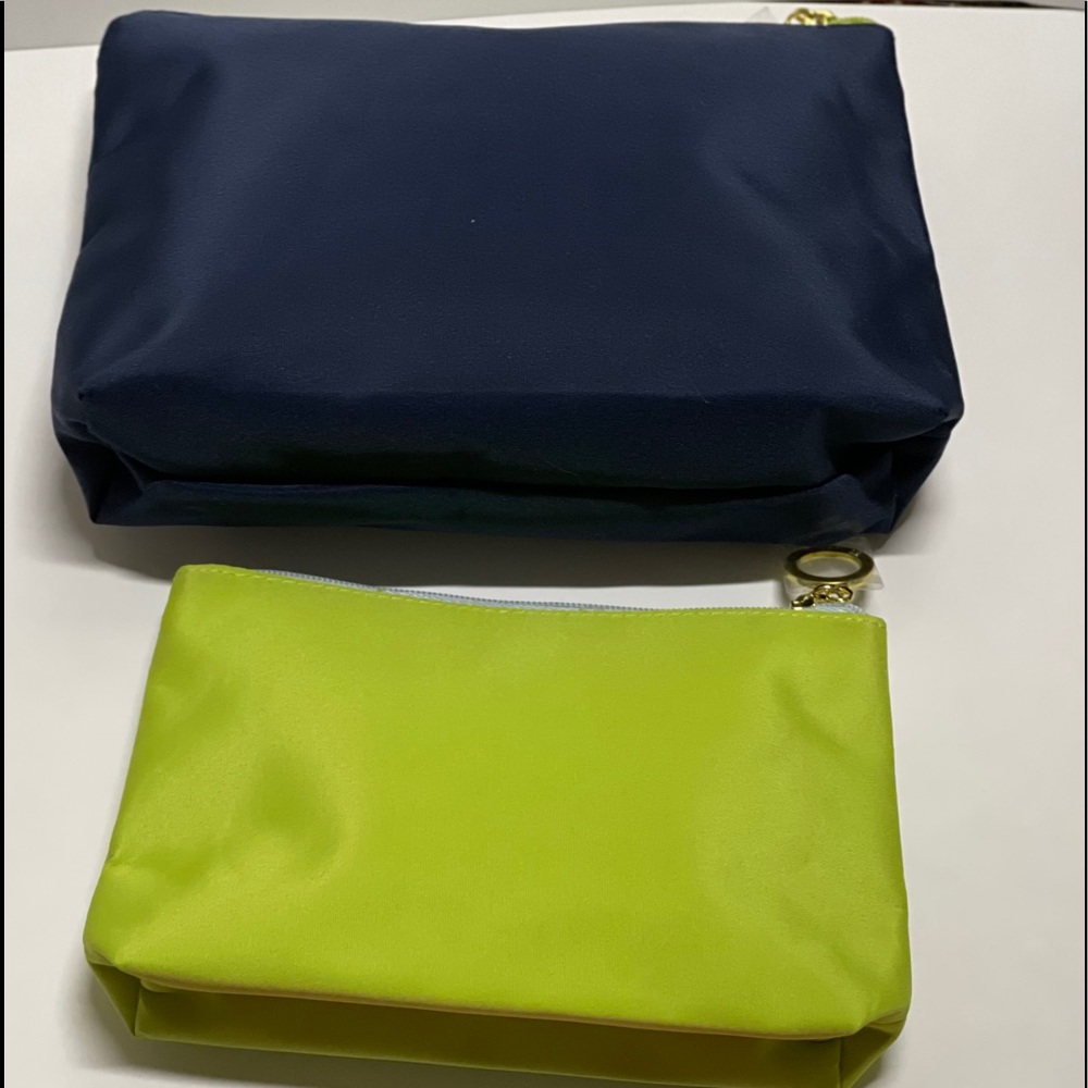 🆕 3 Estée Lauder Cosmetic Bags Blue,Green & Pink - Picture 14 of 16